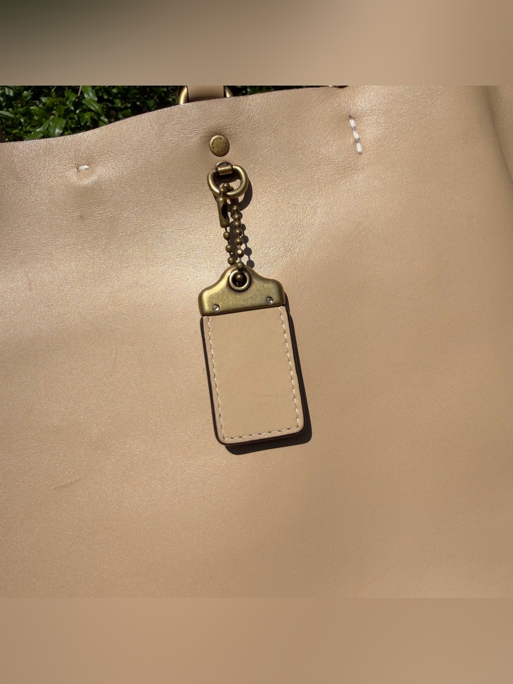 COACH ROGUE TOTE WITH FLORAL BOW PRINT INTERIOR (28430) - Picture 4 of 15